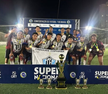 Atletas do Pelci conquistam título no Super Nacional de Base de Fut7