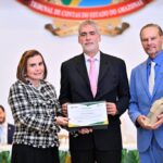 Ministro Rogério Schietti durante palestra no TCE-AM. (Foto: Joel Arthus)