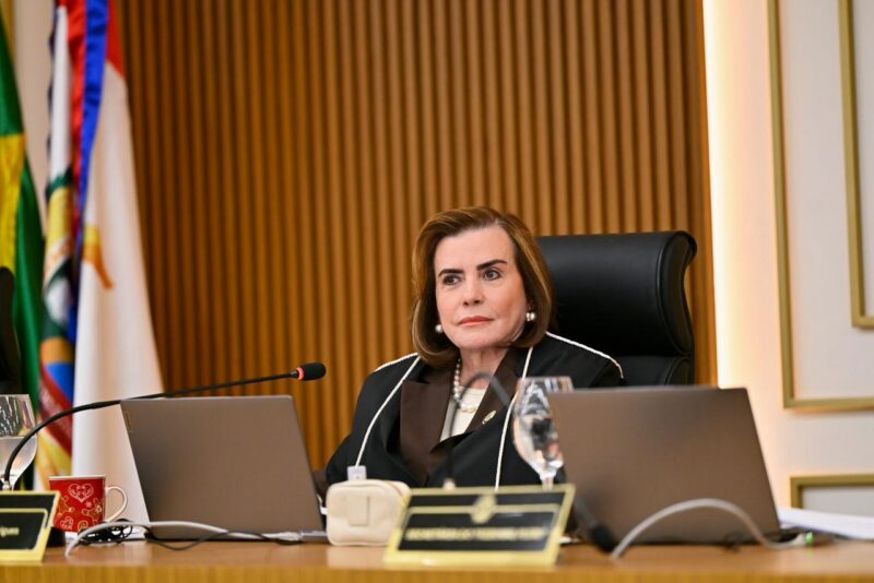 Yara Amazônia Lins, conselheira-presidente do TCE-AM (Foto: joel Arthus/TCE-AM)