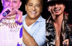 Leonardo, Canto da Mata e Filho do Piseiro são atrações confirmadas da Festa dos Visitantes 2026, em Parintins. (Foto: Divulgação)