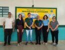 Auditores do TCE-AM visitam escolas durante fiscalização em Itacoatiara. (Foto: Equipe DEAE / TCE-AM)