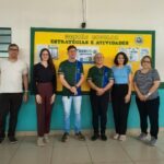 Auditores do TCE-AM visitam escolas durante fiscalização em Itacoatiara. (Foto: Equipe DEAE / TCE-AM)