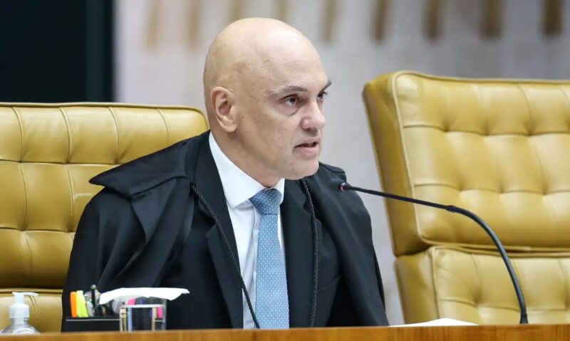 Alexandre de Moraes, ministro do STF (Foto: Victor Piemonte/STF) Moraes dá 48 horas para Bolsonaro informar se autorizou vídeo com IA