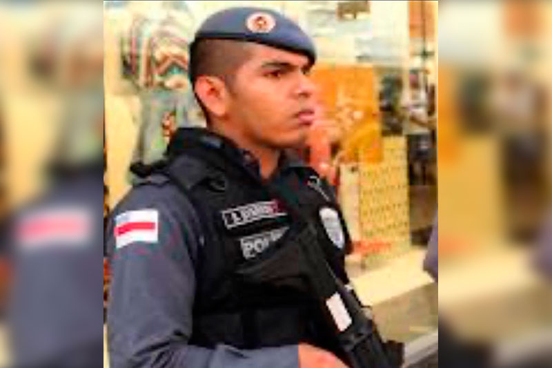 Bruno Everson, cabo da PM, foi detido na operação policial (Foto: Divulgação)