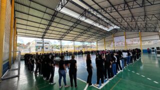 Sedel realiza 5ª edição do Curso de Defesa Pessoal para mais de 200 alunas na Escola Estadual Terezinha Almeida