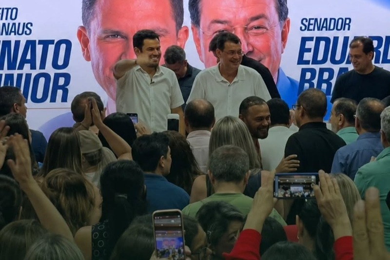 Renato Júnior confirma apoio a Eduardo Braga ao Senado