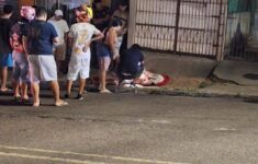 Local de homicídio (Foto: Divulgação)
