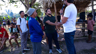 Em Autazes, deputado Thiago Abrahim ouve demandas da população e reforça ações para o município
