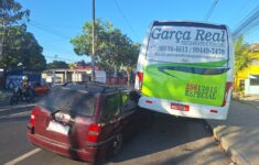 Acidente na Zona Leste de Manaus. (Foto: Josemar Antunes)