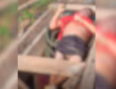 Corpo em canoa. (Foto: Reprodução)