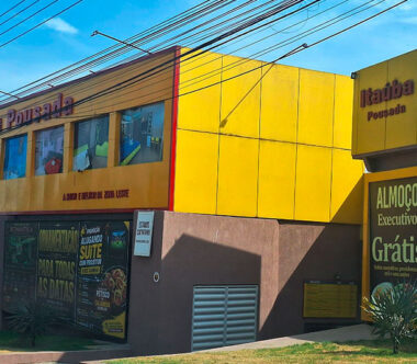 Fachada do motel, na avenida Itaúba, na Zona Leste de Manaus (Foto: Diário Manauara)