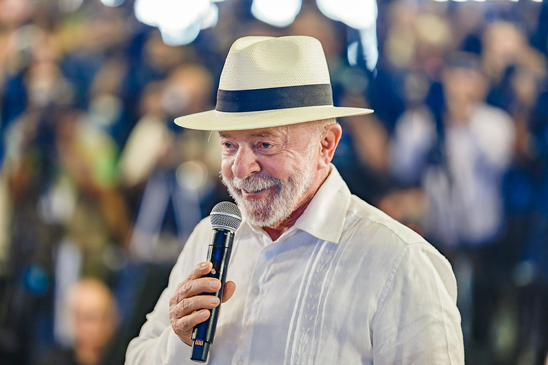 Pesquisa aponta Lula com a melhor imagem positiva entre os presidenciáveis. (Foto: Ricardo Stuckert/PR)