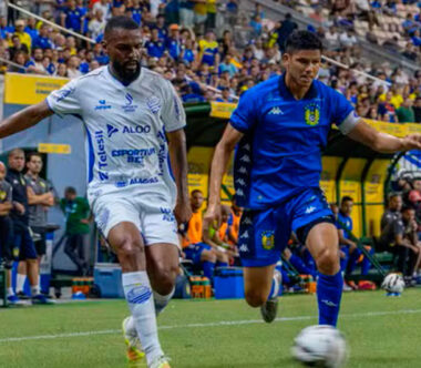 Nacional abriu vantagem sobre o CSA. (Foto: Mateus Moreira/FAF)