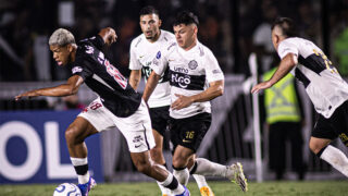 Vasco ficou no 0 a 0 com o Olimpia. (Foto: Matheus Lima/CRVG)