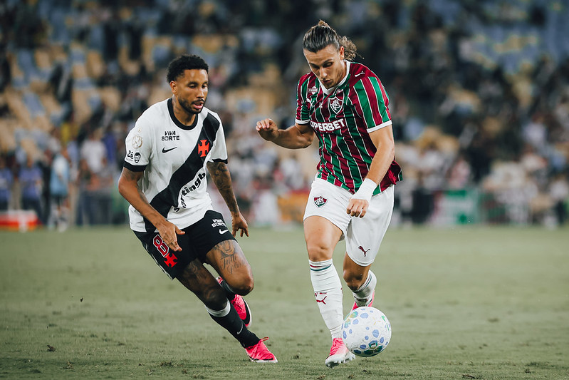 Vasco superou o Fluminense e garantiu vaga nas quartas da Copa do Brasil. (Foto: Lucas Merçon/Fluminense) Vasco vence o Fluminense e avança às quartas da Copa do Brasil