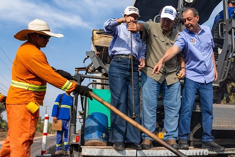 BR-319 avança com seis frentes de obras entre Manaus e Humaitá