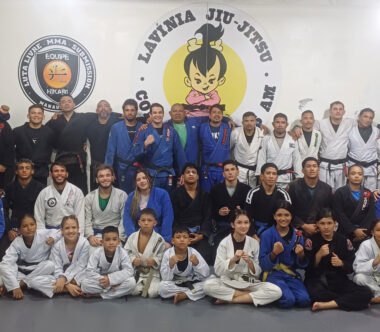 Bibiano Fernandes ministra seminário de Jiu-Jítsu e compartilha experiências com atletas no Coroado