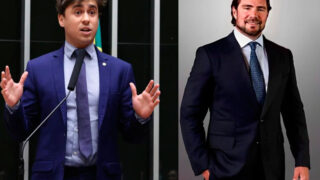 Nikolas Ferreira e Daniel Vorcaro (Fotos: Kayo Magalhães/Reprodução)