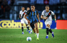 Grêmio e Vasco se enfrentaram em março de 2026 pelo Brasileirão, no Rio de Janeiro. (Foto: Lucas Uebel/Grêmio FBPA)