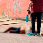 Corpo foi encontrado na rua Sabiá. (Foto: Divulgação)