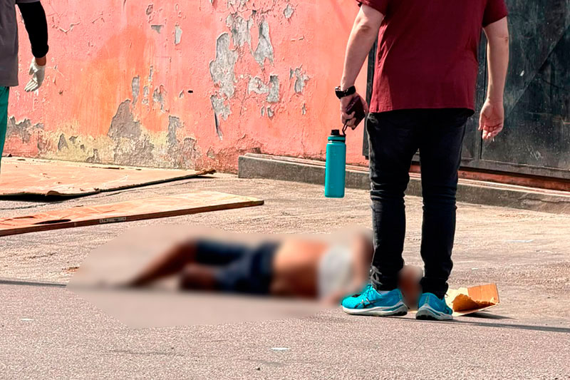 Idoso é encontrado morto em rua da Zona Oeste de Manaus