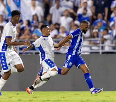 CSA x Nacional, no Rei Pelé, em Maceió. (Foto: Allan Max/ASCOM CSA)