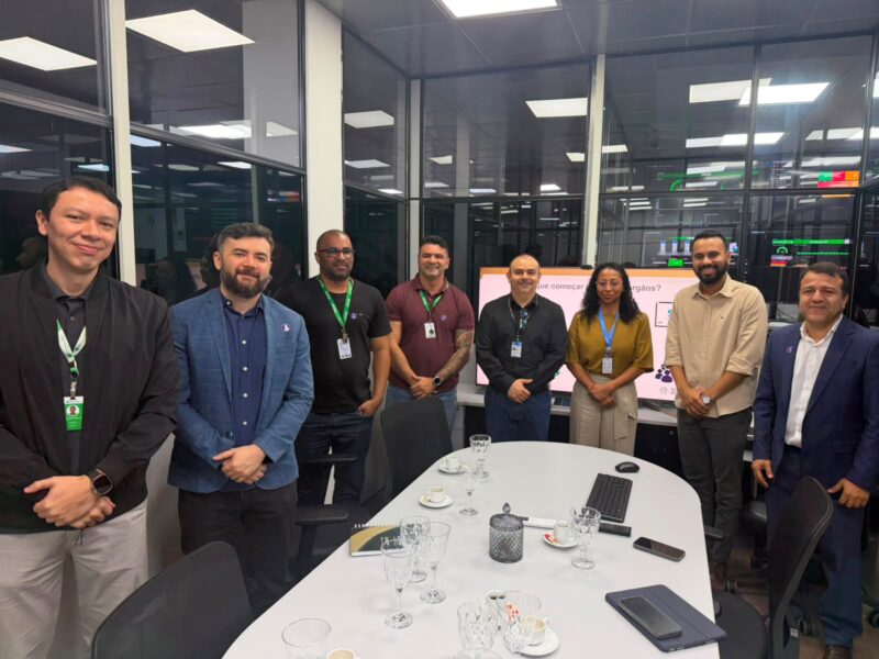 TCE-AM reuniu órgãos públicos para apresentar o SEI Federação. (Foto: Álefe Penha) TCE-AM articula integração do SEI com órgãos do Amazonas