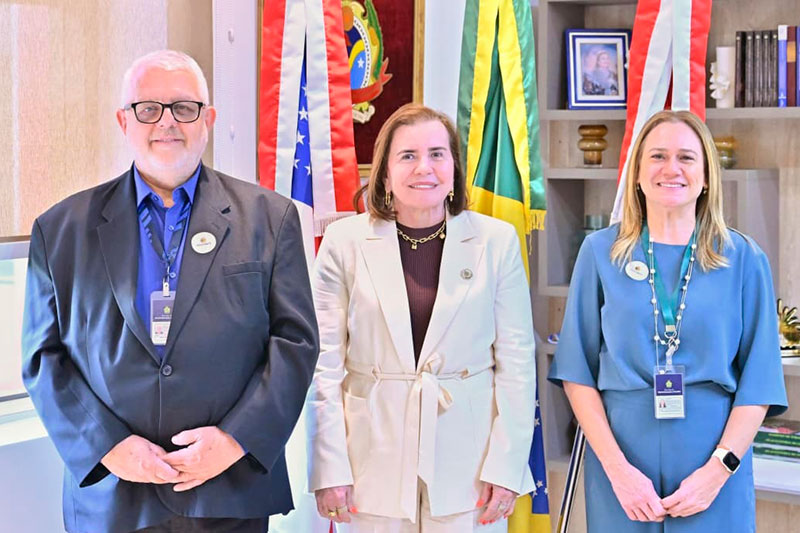 TCE-AM recebe novo secretário de Meio Ambiente do Amazonas