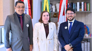 TCE-AM recebe novo secretário de Meio Ambiente do Amazonas