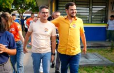 David Almeida e Renato Junior seguem confiantes na eleição. (Foto: Divulgação)
