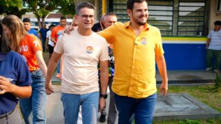 David Almeida e Renato Junior seguem confiantes na eleição. (Foto: Divulgação)