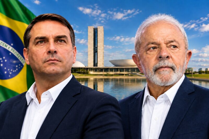 Eleições 2026: Flávio Bolsonaro e Lula avançam ao segundo turno