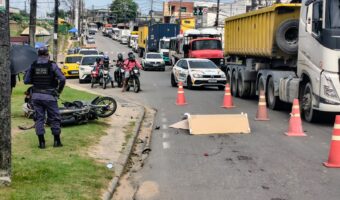 Acidente fatal. (Foto: Divulgação)