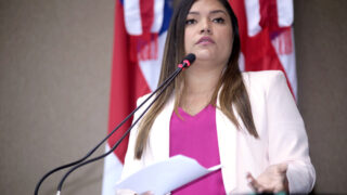Joana Darc corre o risco de ficar fora do Legislativo. (Foto: Hudson Fonseca/Aleam)