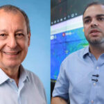 Omar Aziz e Roberto Cidade. (Fotos: Divulgação/Arte Diário Manauara)