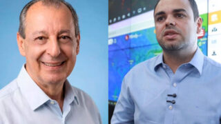 Omar Aziz e Roberto Cidade. (Fotos: Divulgação/Arte Diário Manauara)