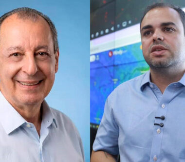 Omar Aziz e Roberto Cidade. (Fotos: Divulgação/Arte Diário Manauara)