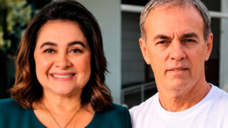Maria do Carmo e Jefferson Coronel. (Fotos: Divulgação/Arte Diário Manauara)