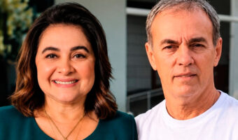 Maria do Carmo e Jefferson Coronel. (Fotos: Divulgação/Arte Diário Manauara)