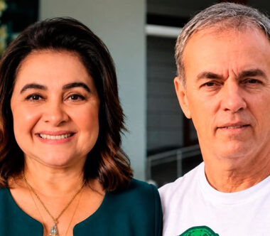 Maria do Carmo e Jefferson Coronel. (Fotos: Divulgação/Arte Diário Manauara)