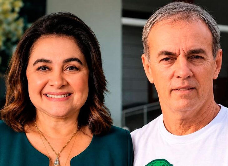 Maria do Carmo e Jefferson Coronel. (Fotos: Divulgação/Arte Diário Manauara)
