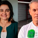 Maria do Carmo e Jefferson Coronel. (Fotos: Divulgação/Arte Diário Manauara)