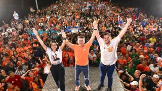 David Almeida encerra comício e apresenta propostas ao AM