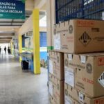 TRE-AM começa a distribuir mais de 4 mil urnas eletrônicas para os locais de votação em Manaus. (Foto: Divulgação/TRE-AM)