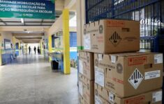 TRE-AM começa a distribuir mais de 4 mil urnas eletrônicas para os locais de votação em Manaus. (Foto: Divulgação/TRE-AM)
